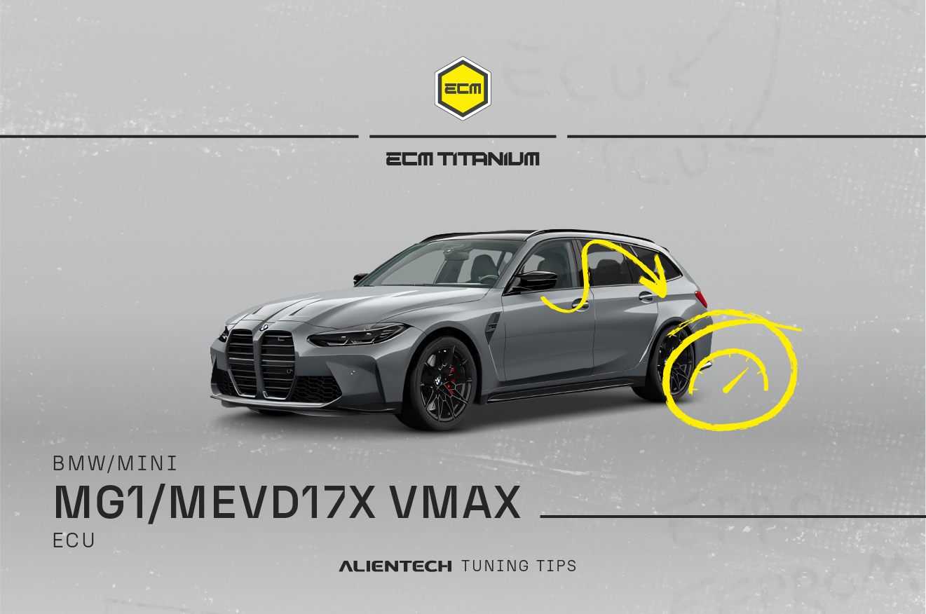 Tuning Tips | Aufhebung der Geschwindigkeitsbegrenzung bei Bosch MG1 und MEVD17X.